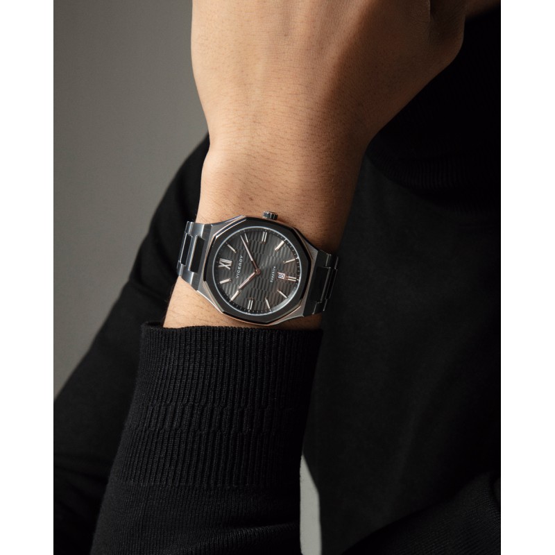 RELOJ LAURA ESCANES GRIS Y...