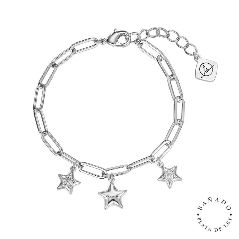 PULSERA MAMA TRES ESTRELLAS
