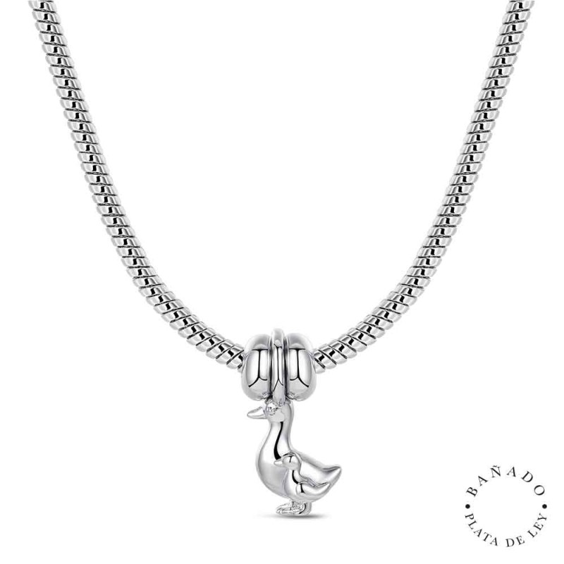 COLLAR MAMÁ PATO CON PATITO