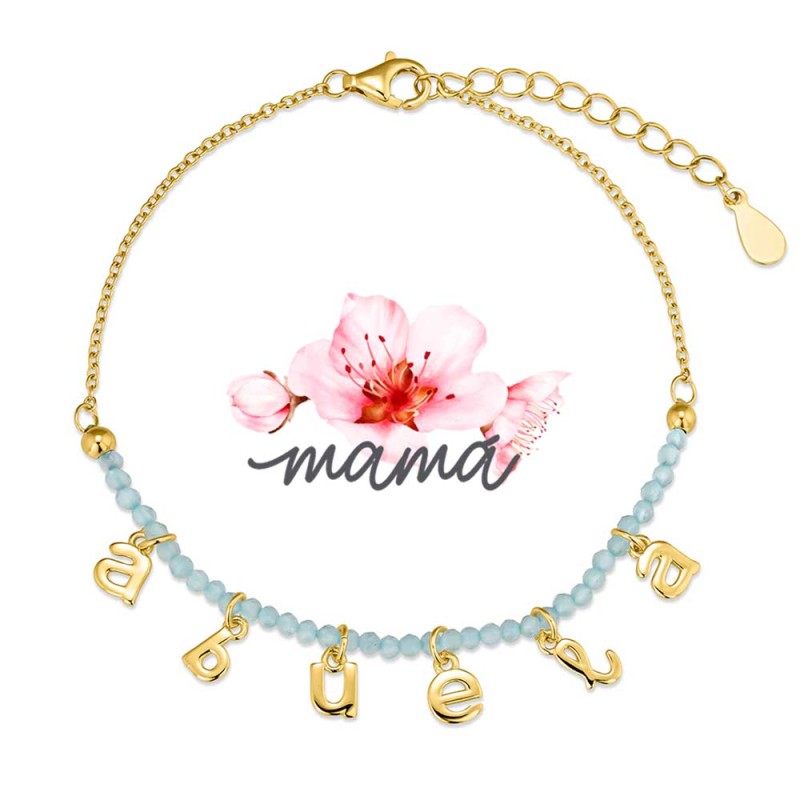 PULSERA PLATA ABUELA