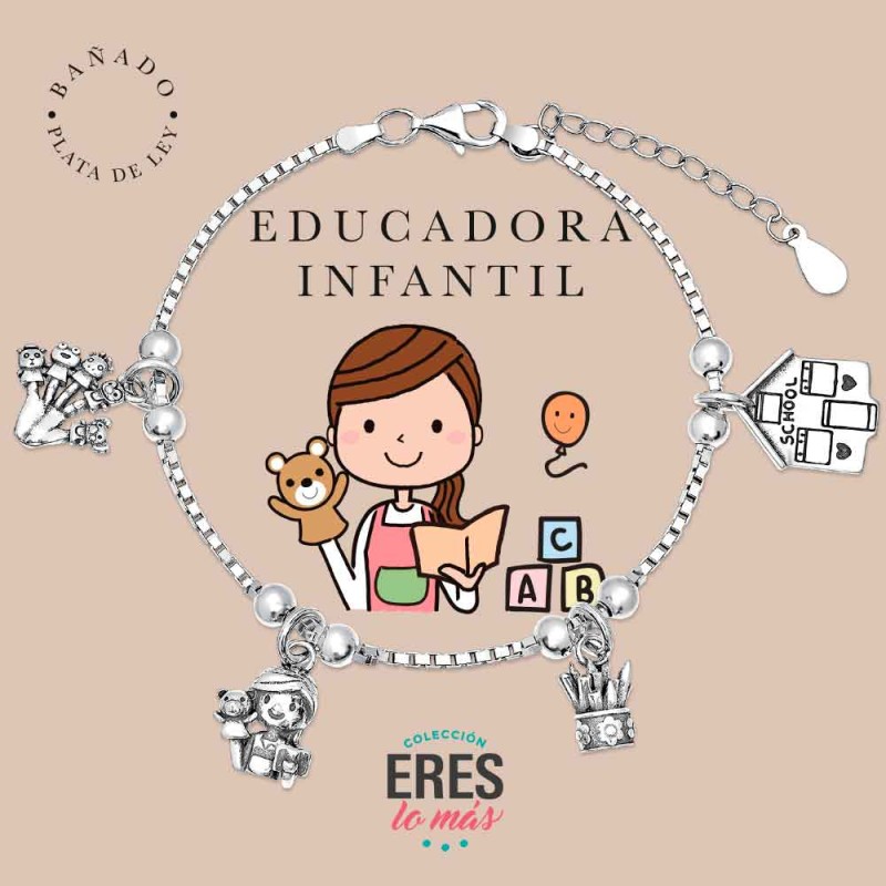 PULSERA DE EDUCADORA INFANTIL
