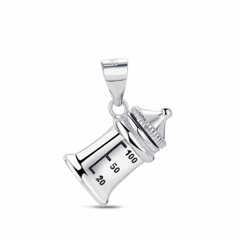 COLGANTE BIBERON PLATA