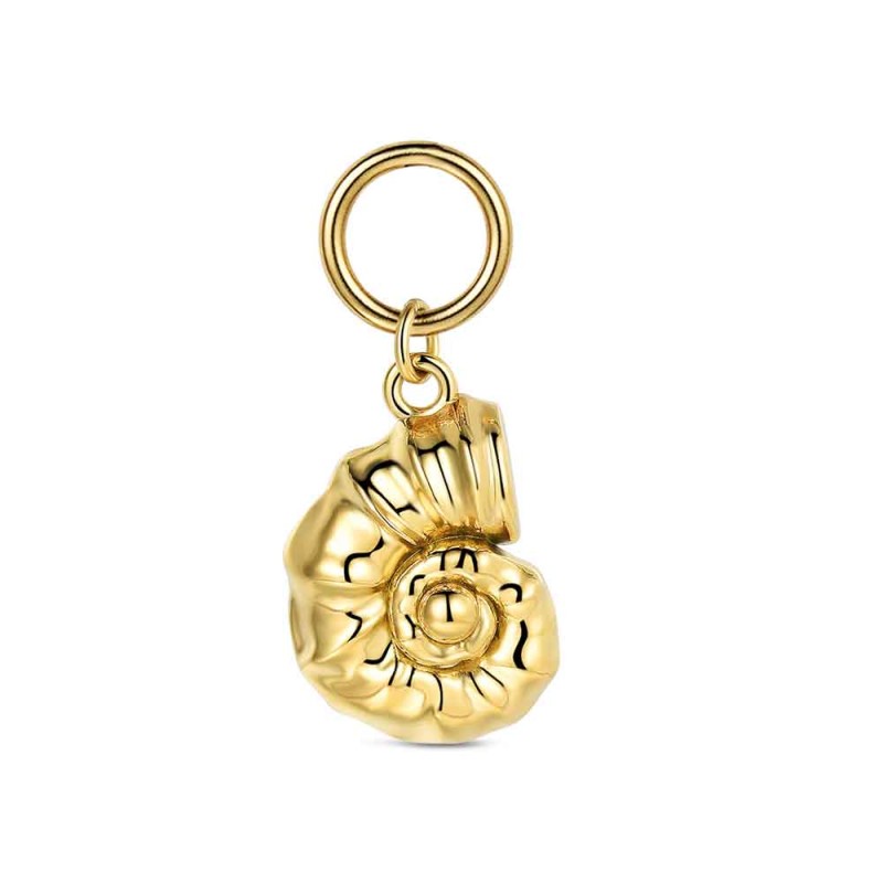 COLGANTE CHARM ACERO CARACOLA