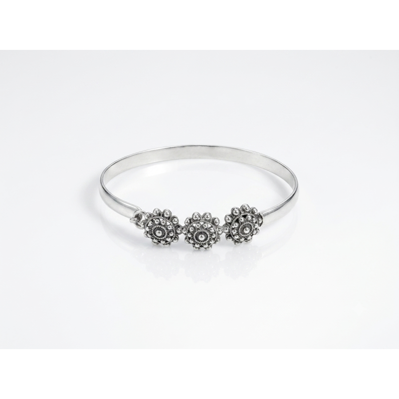PULSERA TRES CHARROS PLATA...