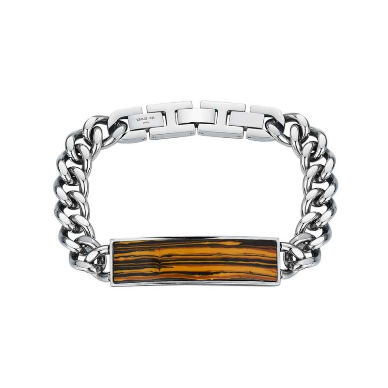 PULSERA CABALLERO OJO DE TIGRE
