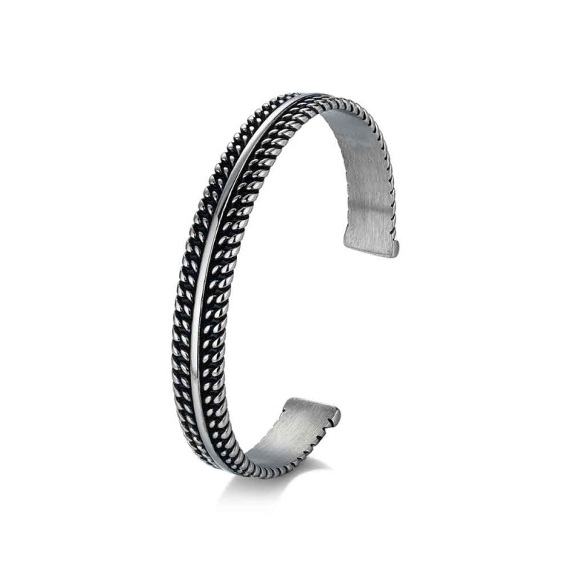 BRAZALETE CABALLERO ACERO