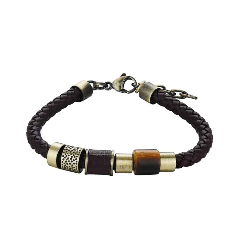 PULSERA CABALLERO CUERO...