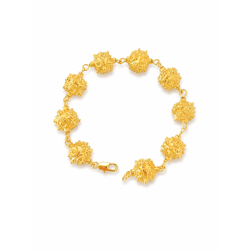 PULSERA DE BOLAS FILIGRANA 2