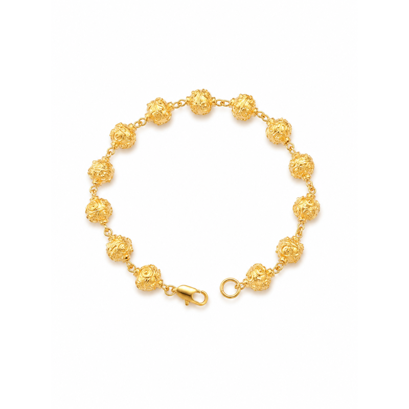 PULSERA DE BOLAS FILIGRANA 1