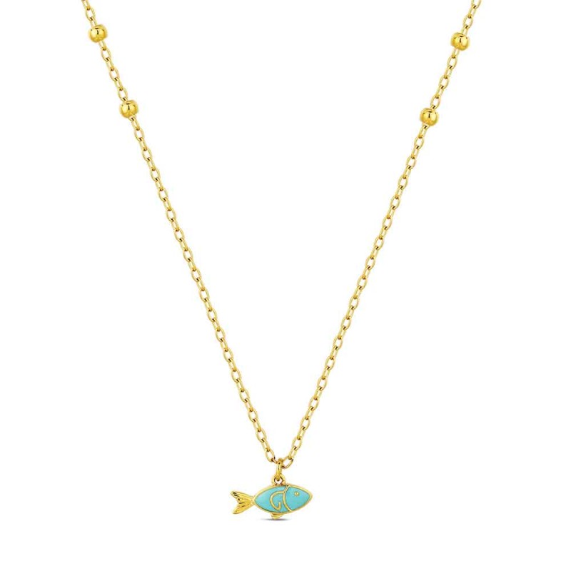 COLLAR PEZ AZUL