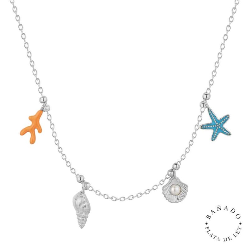 COLLAR CARACOLAS ESTRELLAS...