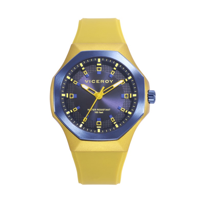 RELOJ ALUMINIO AMARILLO...