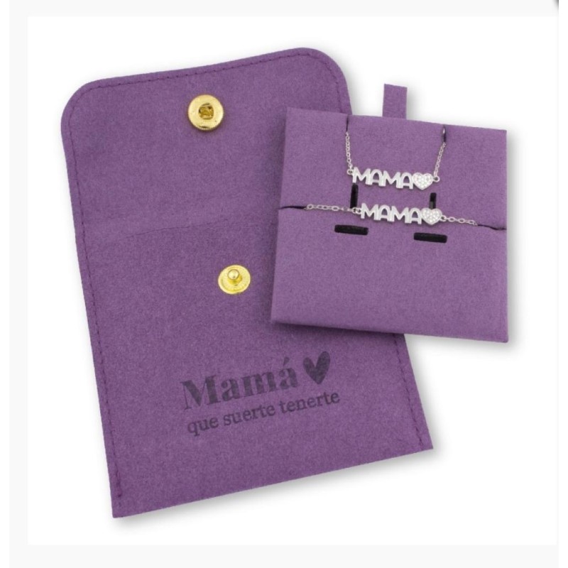 PACK PULSERA Y CADENA MAMA