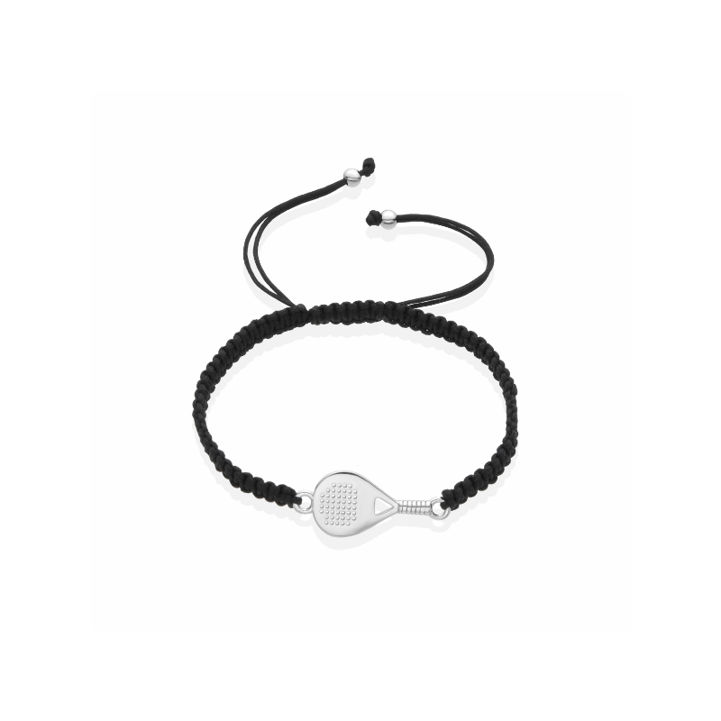 PULSERA PADEL HILO Y PLATA