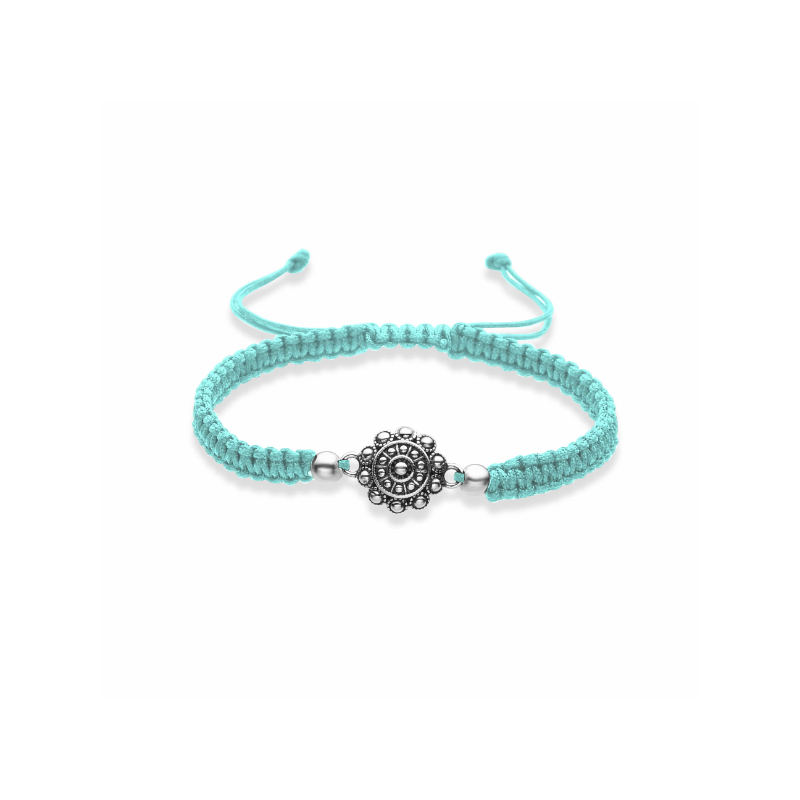 PULSERA CHARRO HILO AZUL