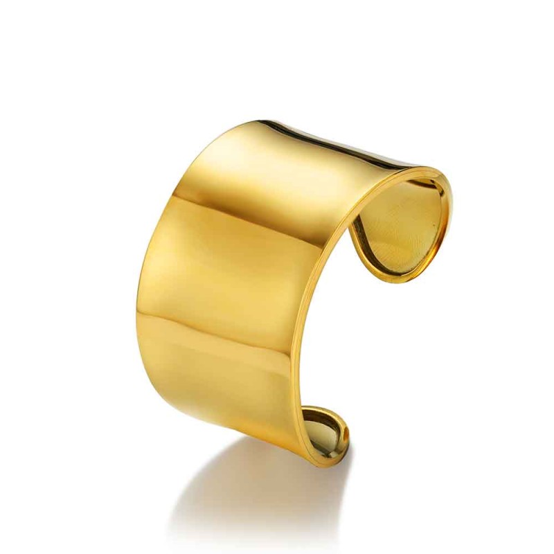 BRAZALETE ACERO LISO...