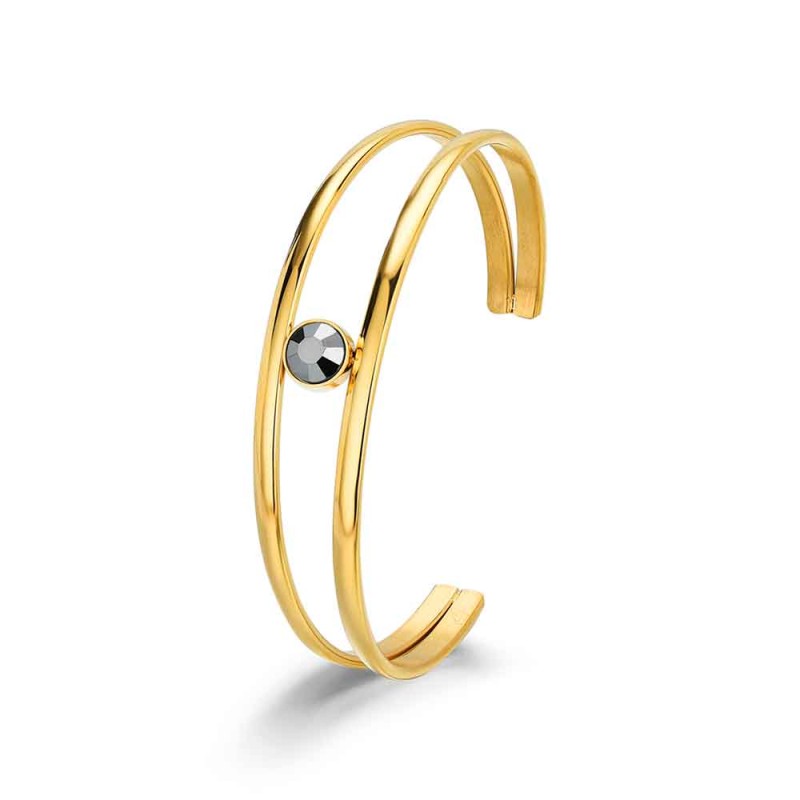 BRAZALETE ACERO DOBLE HILO...