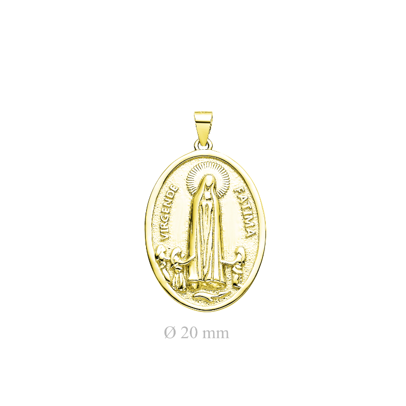 MEDALLA VIRGEN DE FÁTIMA