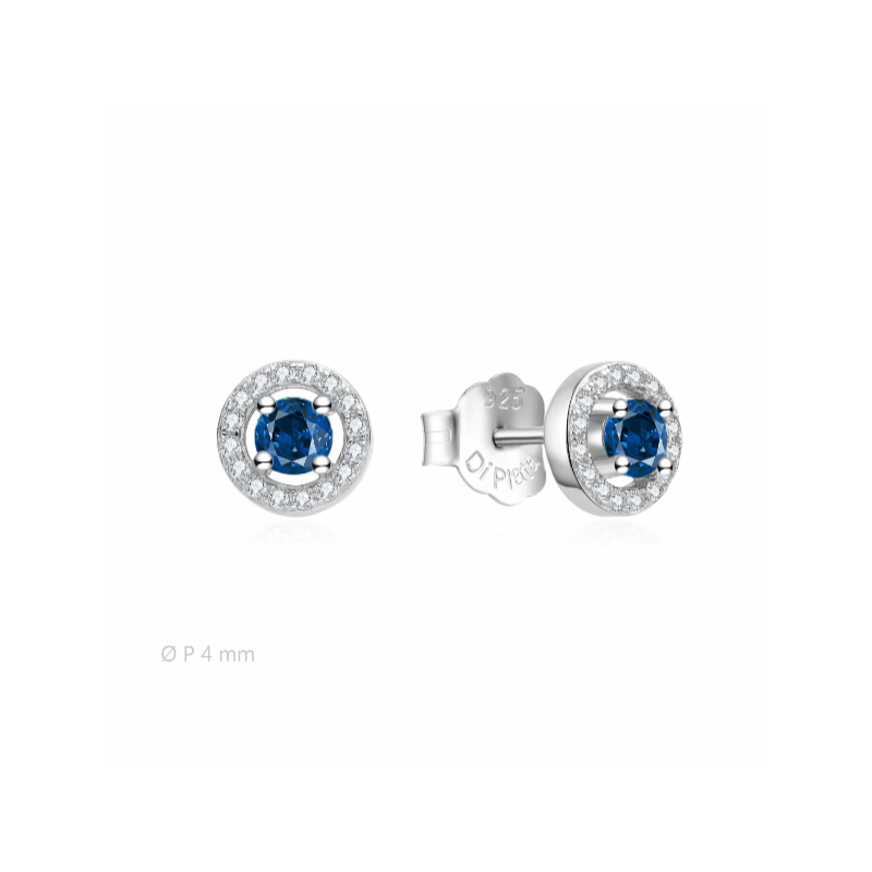 PENDIENTES PLATA CIRCONITA...
