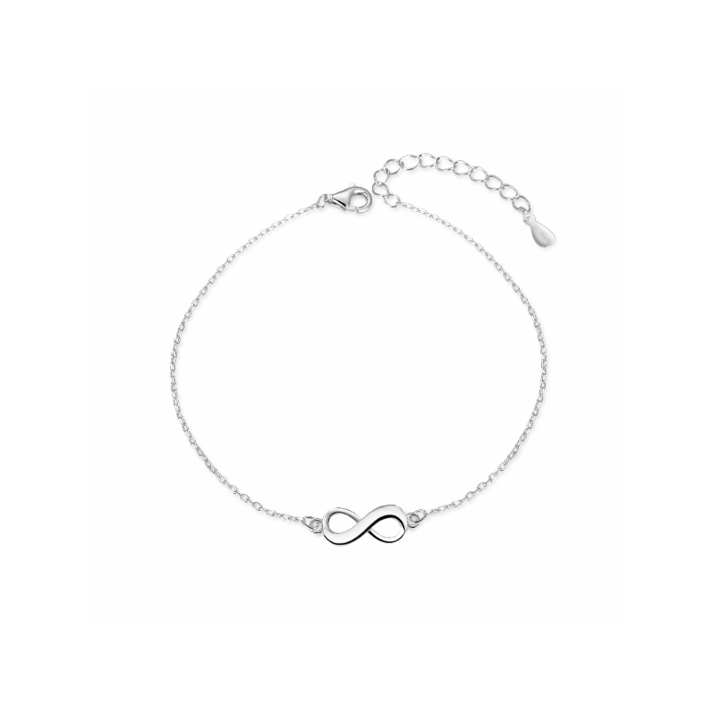PULSERA INFINITO PLATA DE LEY