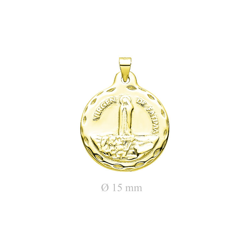 MEDALLA VIRGEN FATIMA PEQUEÑA