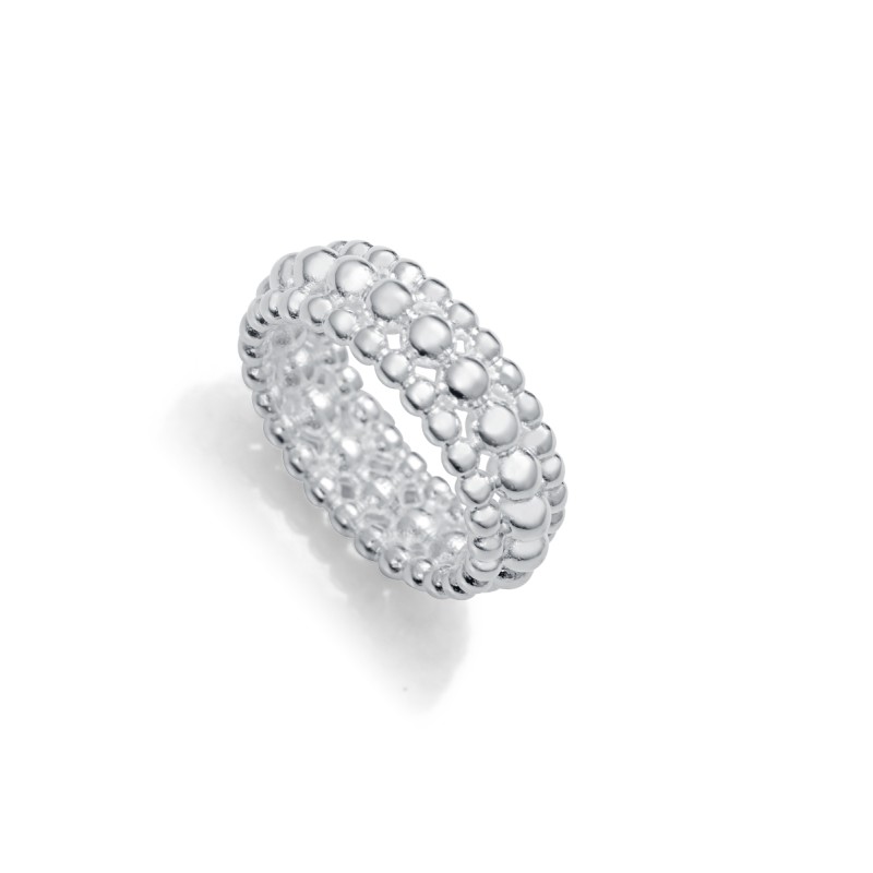ANILLO LS ACERO CHAPADO EN...
