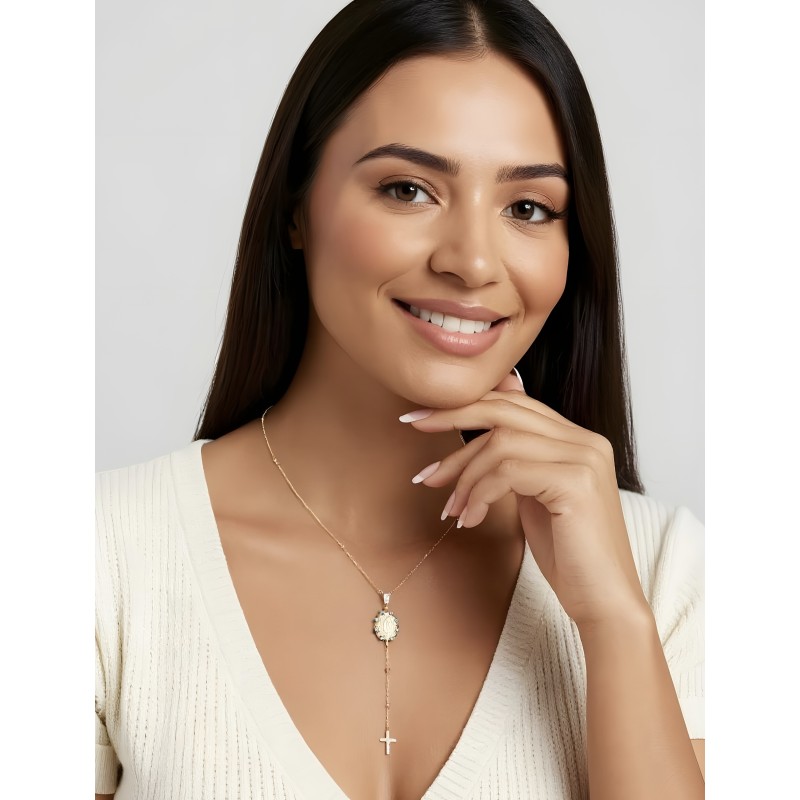 GARGANTILLA VIRGEN Y CRUZ...