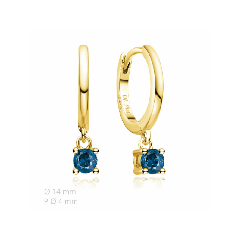 ARO PEQUEÑO PIEDRA AZUL