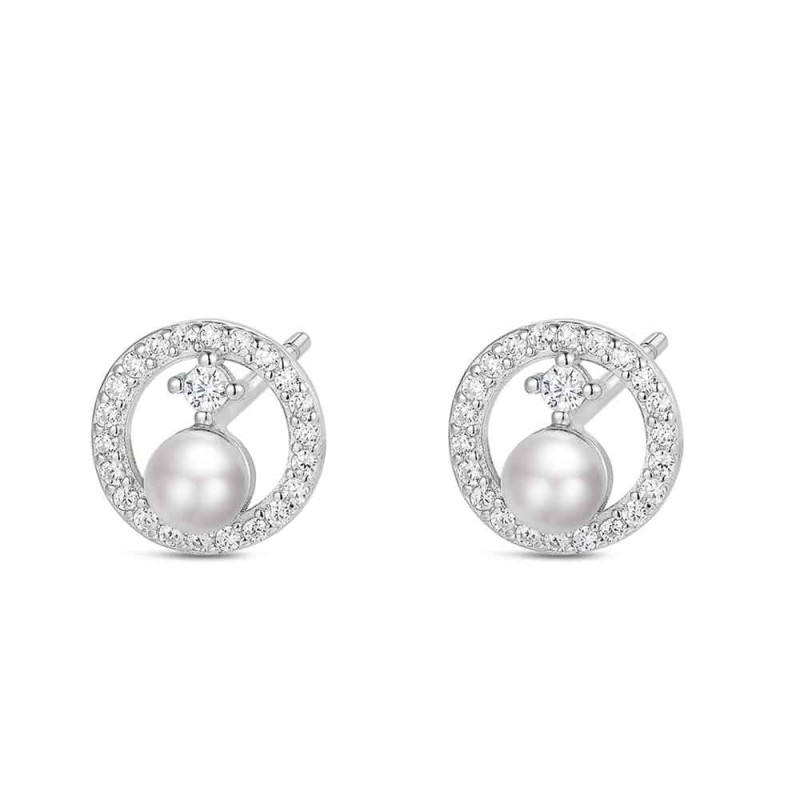 PENDIENTE PLATA RODIADA CON...