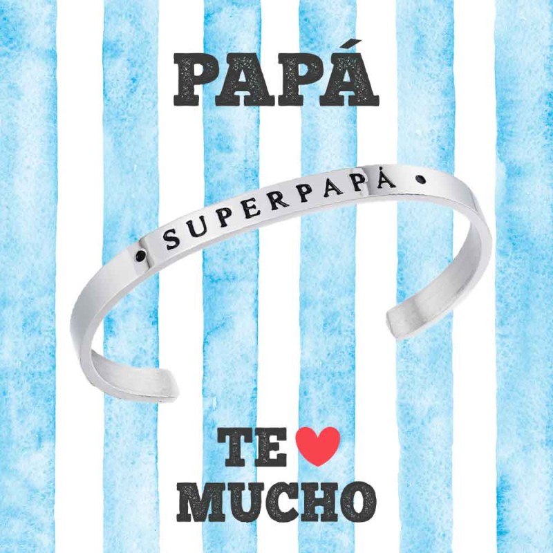 PULSERA DE ACERO SUPERPAPA
